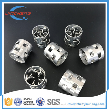 Metal Pall Rings Random Tower Packing SS304 SS316L Ss410